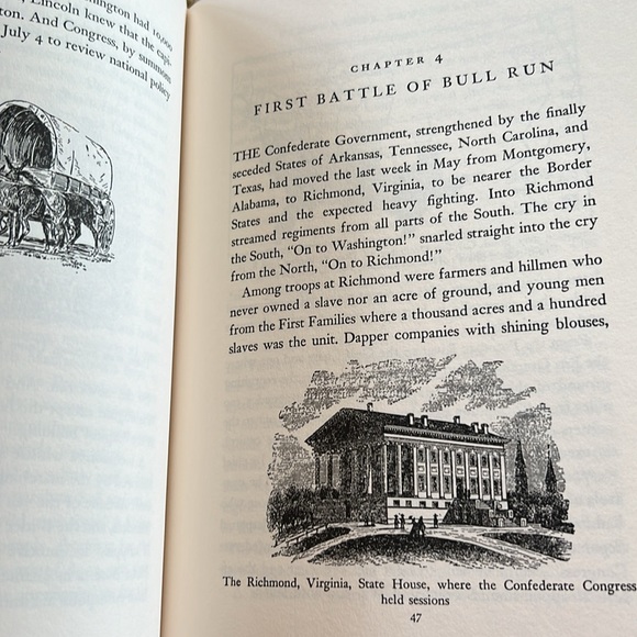 Carl Sandburg's Storm Over The Land Profile of The Civil War Hardcover Book 1995 - Picture 4 of 13